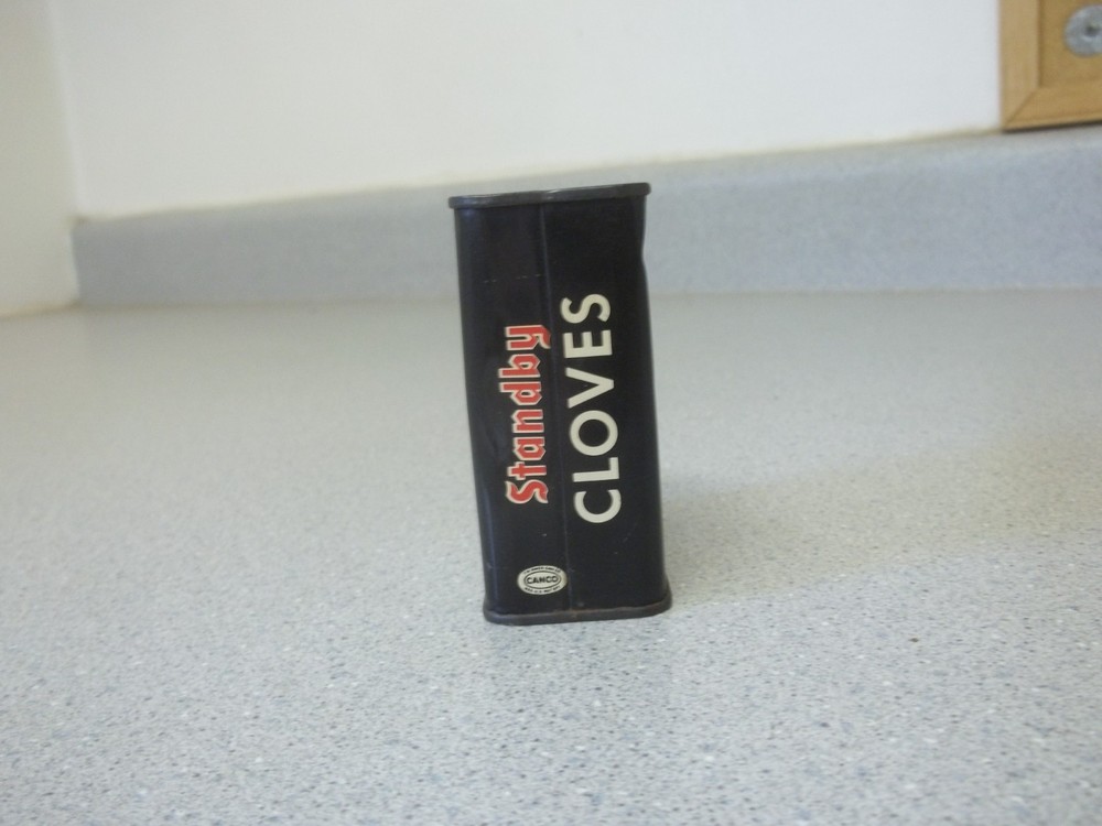 Vintage spice tin STANDBY Cloves