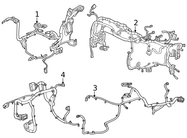 Genuine GM Wire Harness 26485566