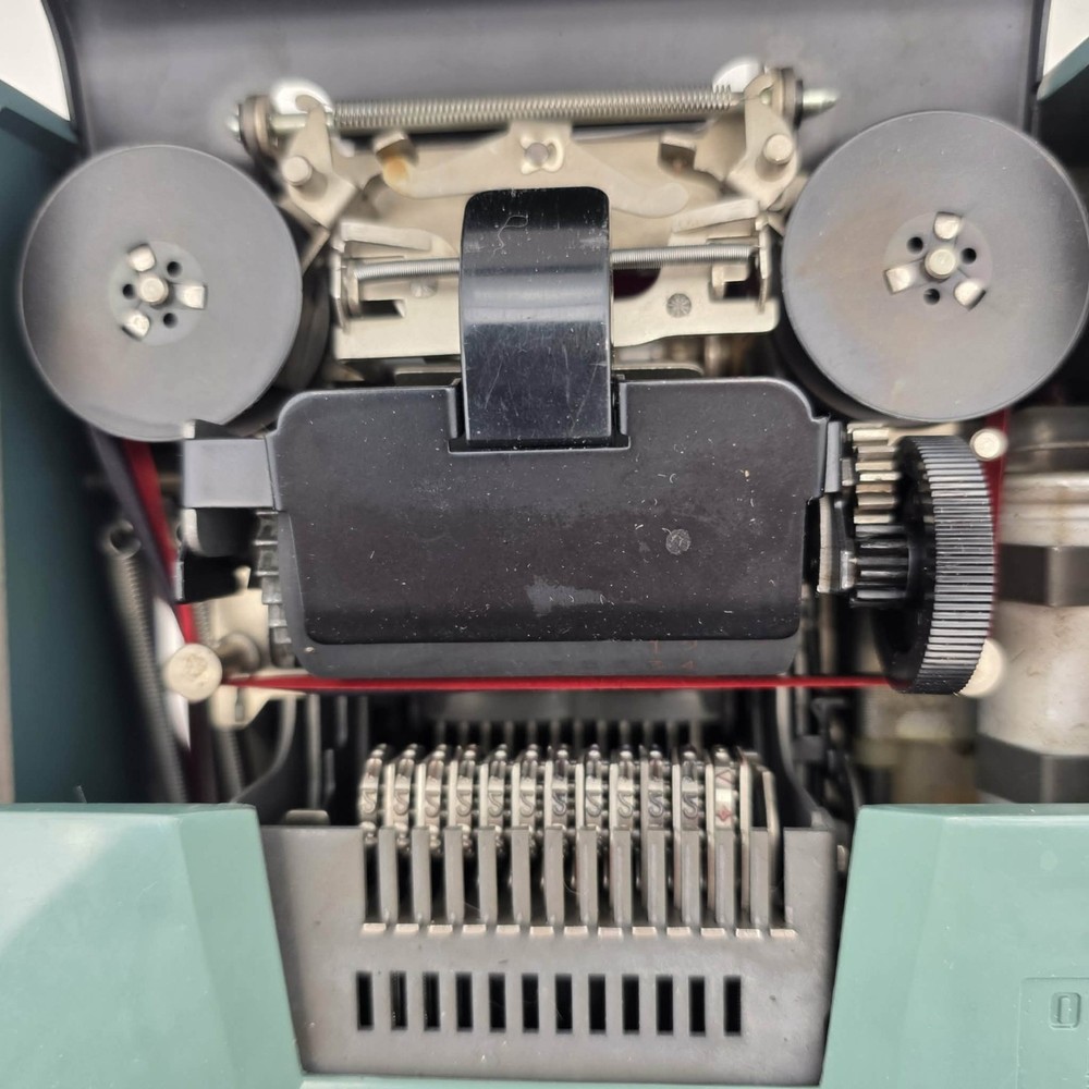Vintage OLIVETTI Summa Quanta 20 Adding Machine with Cover *Tested Working Cond.