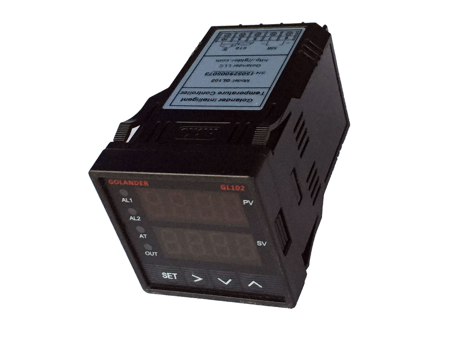 PID, ON/OFF, MANUAL TEMPERATURE CONTROLLER, 1/16 DIN