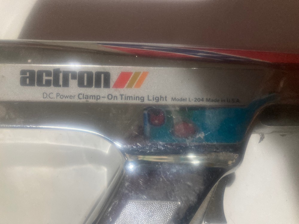 Vintage | Actron | Model L-204 | Inductive DC Clamp On Timing Light