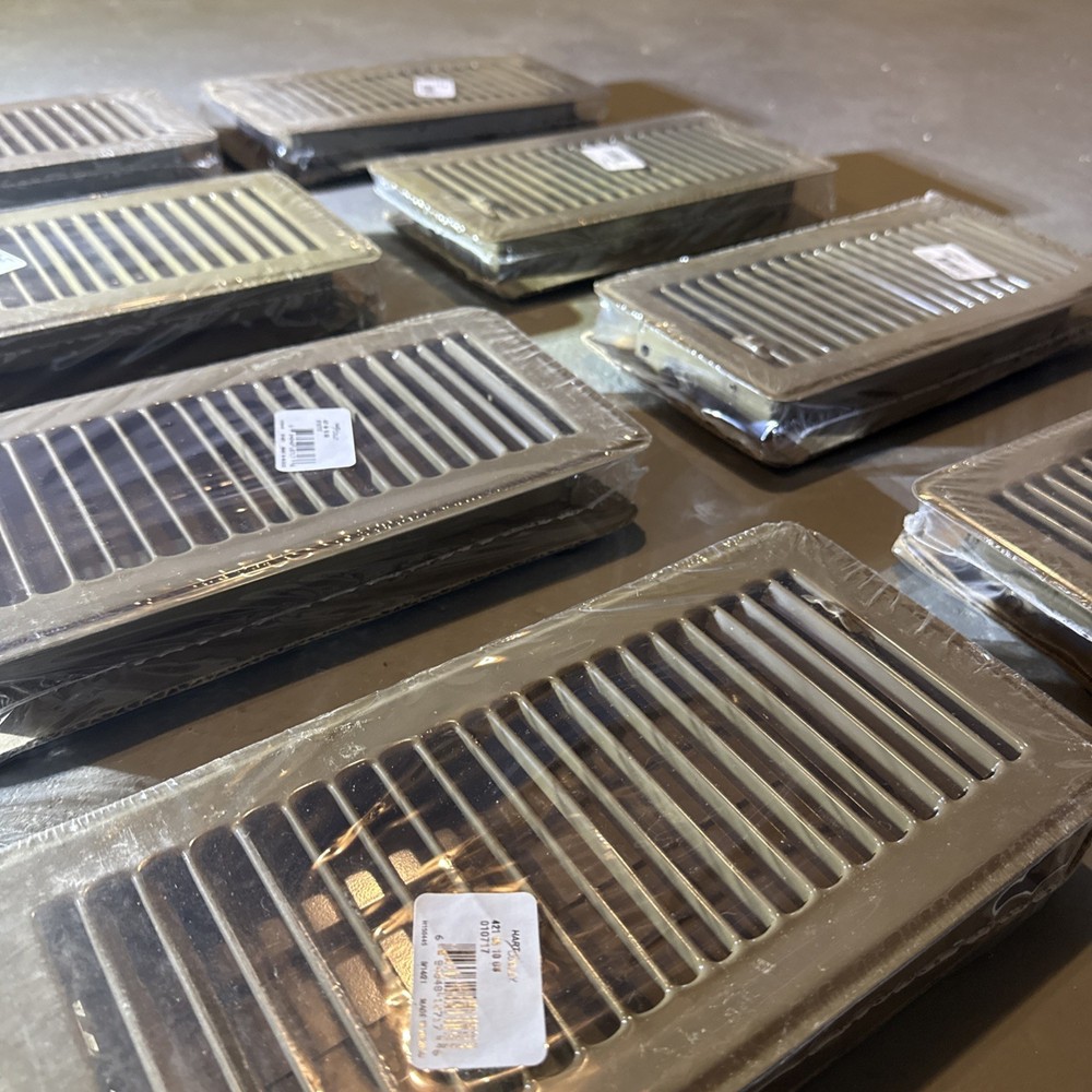 Hart & Cooley 421 4x10 GS HVAC Diffuser, 4" H x 10" W, 421 Steel Diffusers - 8pc