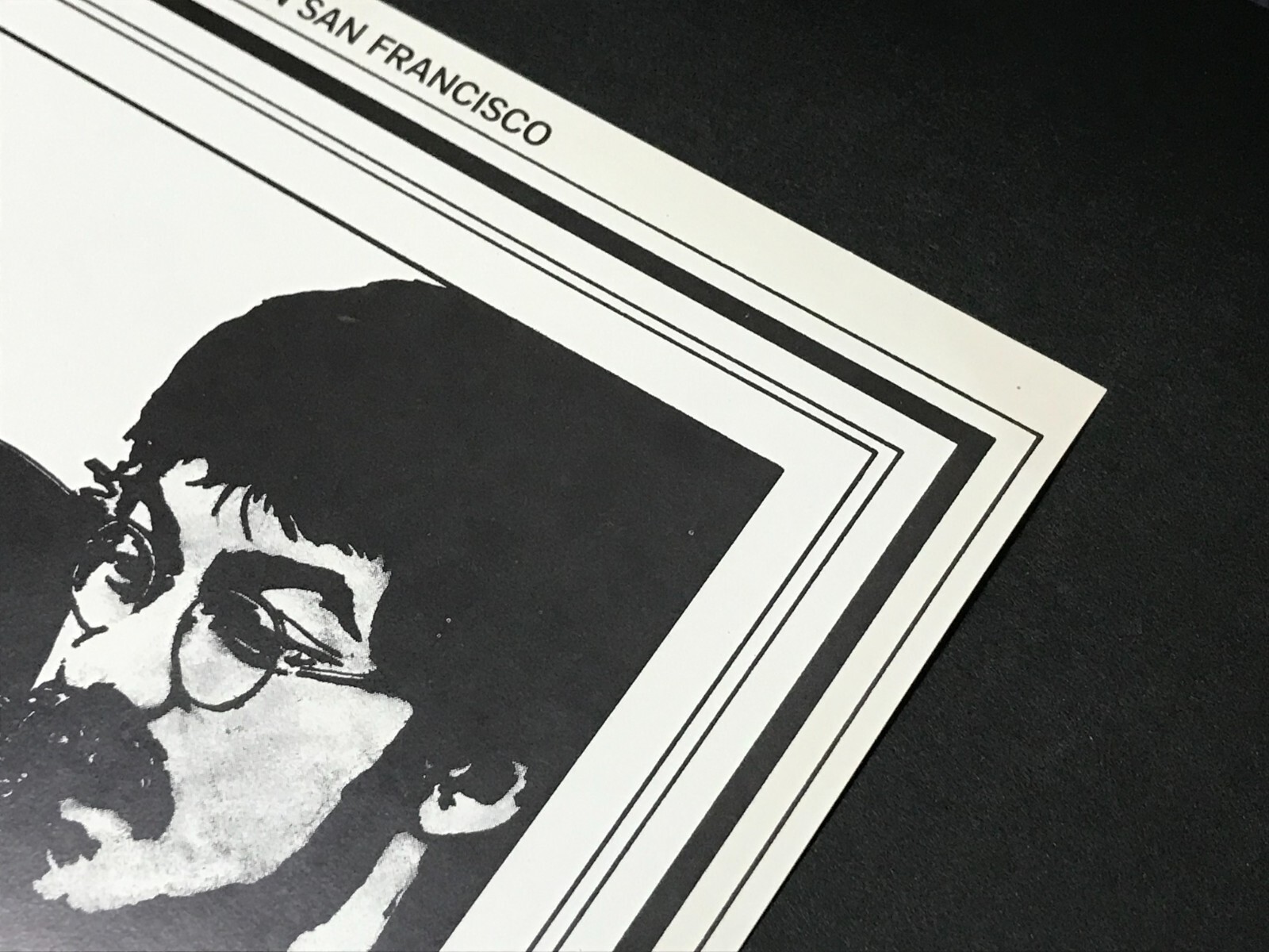 The Band - 1969 Winterland San Francisco, CA - Bill Graham 1st Print Poster