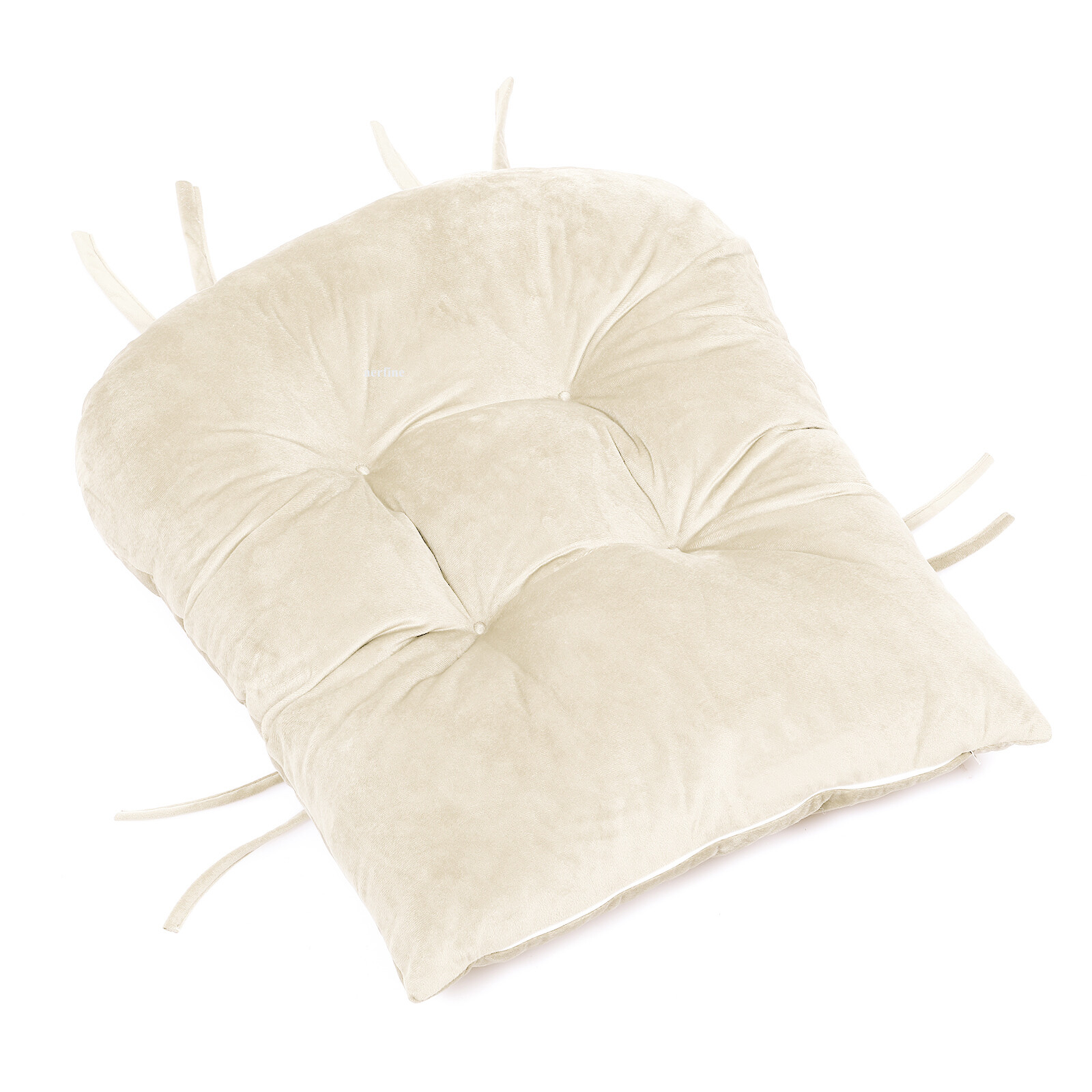 Velvet Glider Rocker Replacement Cushions w/ Storage 5Pcs Back/Seat/Ottoman/Arms