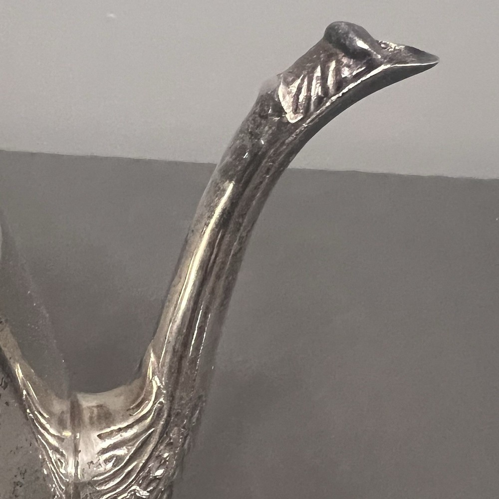 VTG Aged Leonard Silver Plated 3 Piece Tea Set W/ Sugar Dish & Creamer