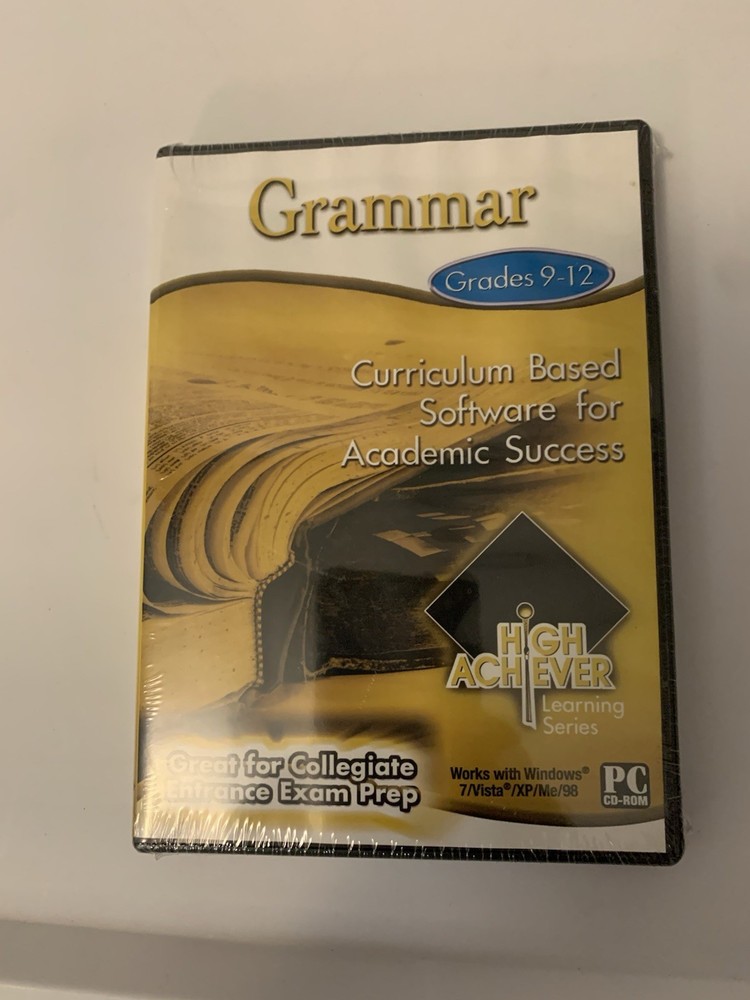 New Pc Treasures High Achiever Grammar Sealed