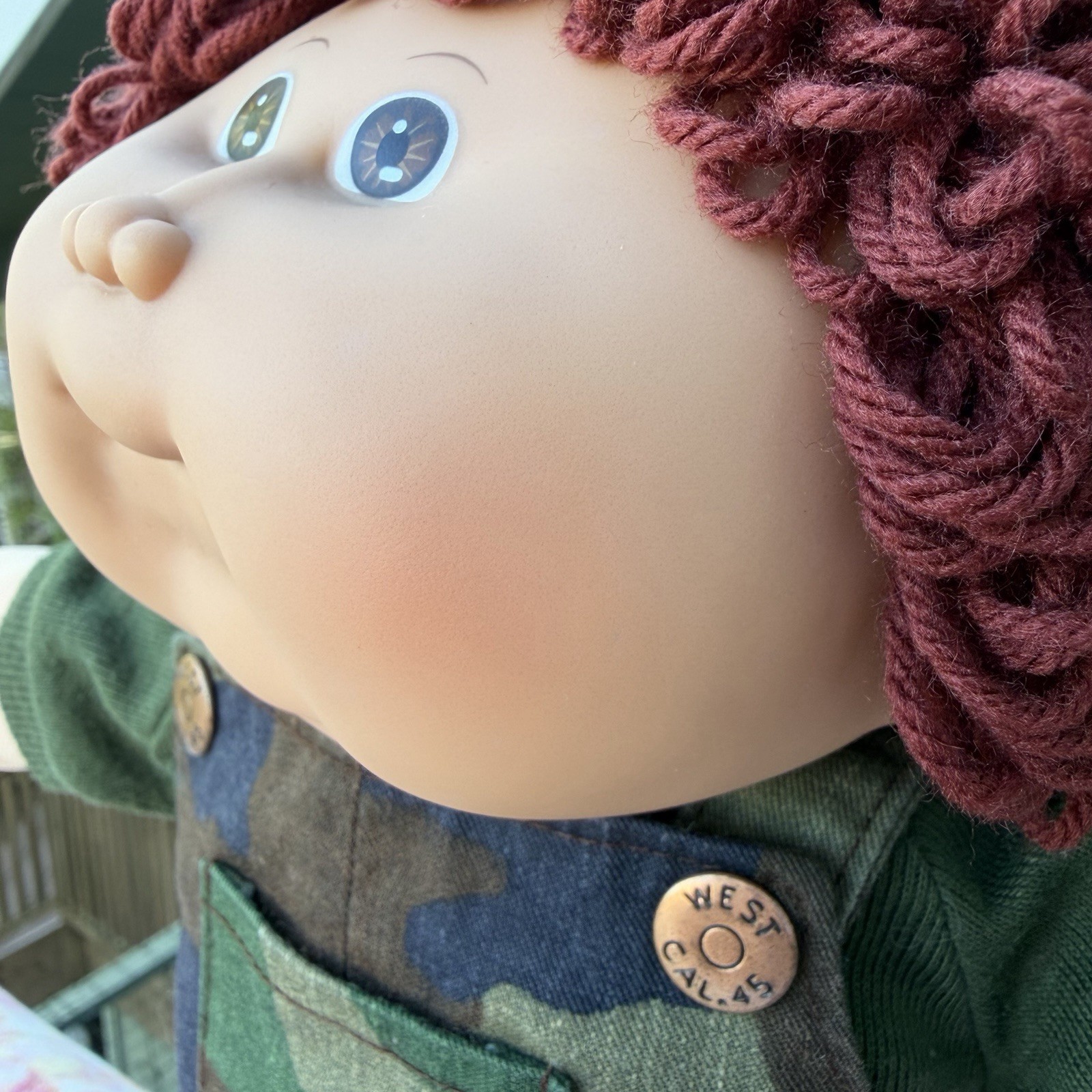 1986 Cabbage Patch Kids HM14 KT Factory Auburn Hair Brown Eyes Gorgeous Boy!🤎