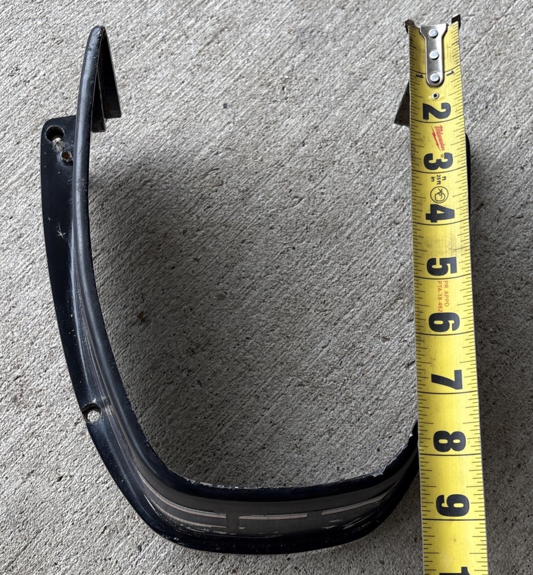 1971 Mercury Outboard Engine Motor Lower Midsection Decal Emblem Cover