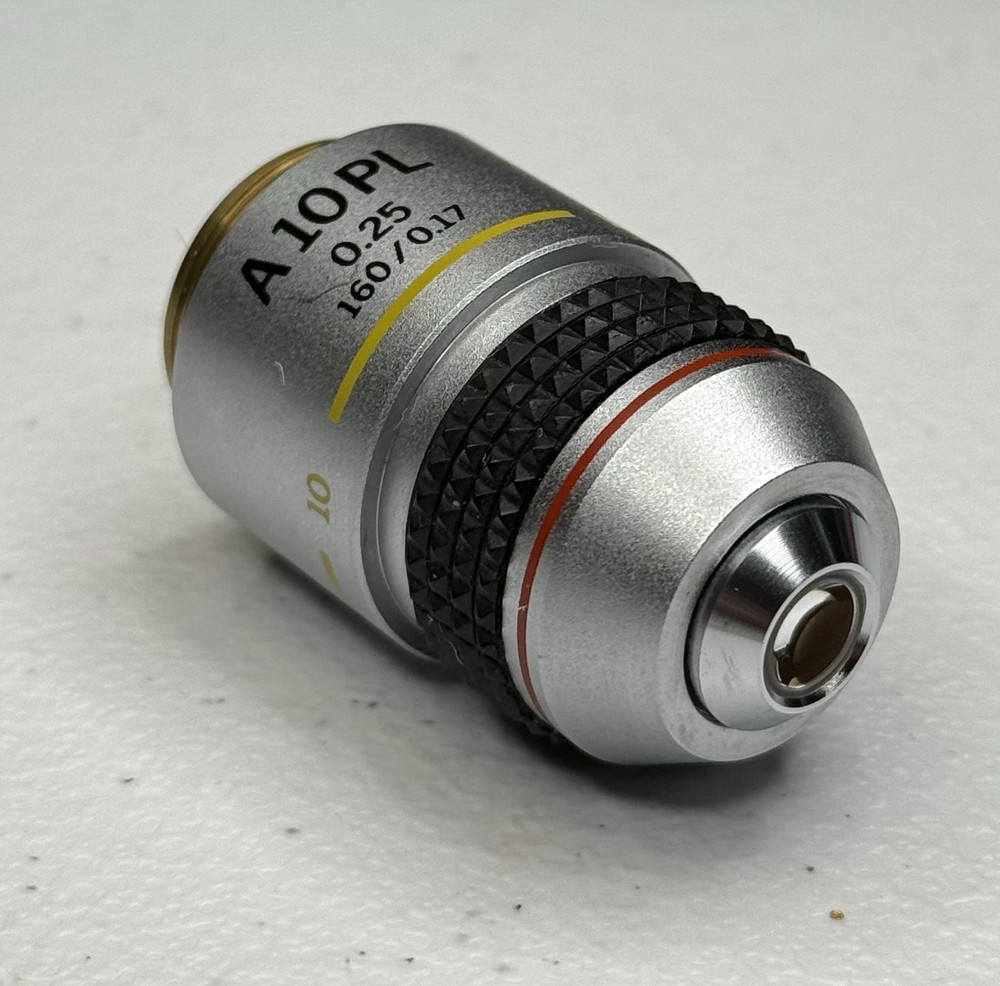 Olympus A 10PL 0.25, 160 / 0.17 Phase Contrast Microscope Objective