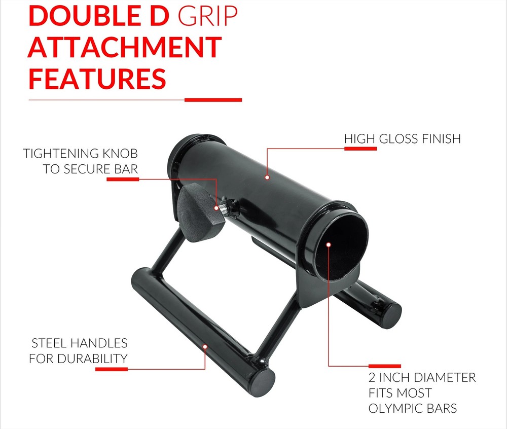 Olympic Landmine Double D Grip Attachment
