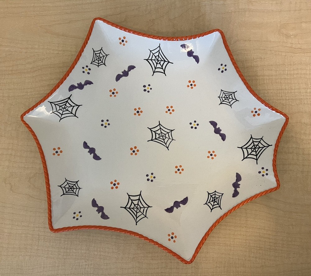 Temptation Boofetti Spiderweb Shaped Serving Platter