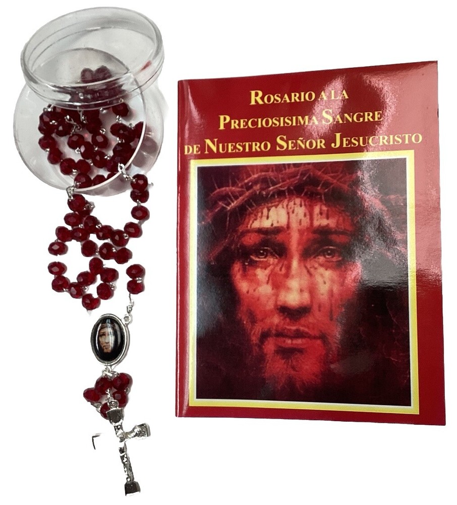 Rosario Coronilla A La Preciosisima Sangre De Nuestro Señor Jesucristo Y Librito