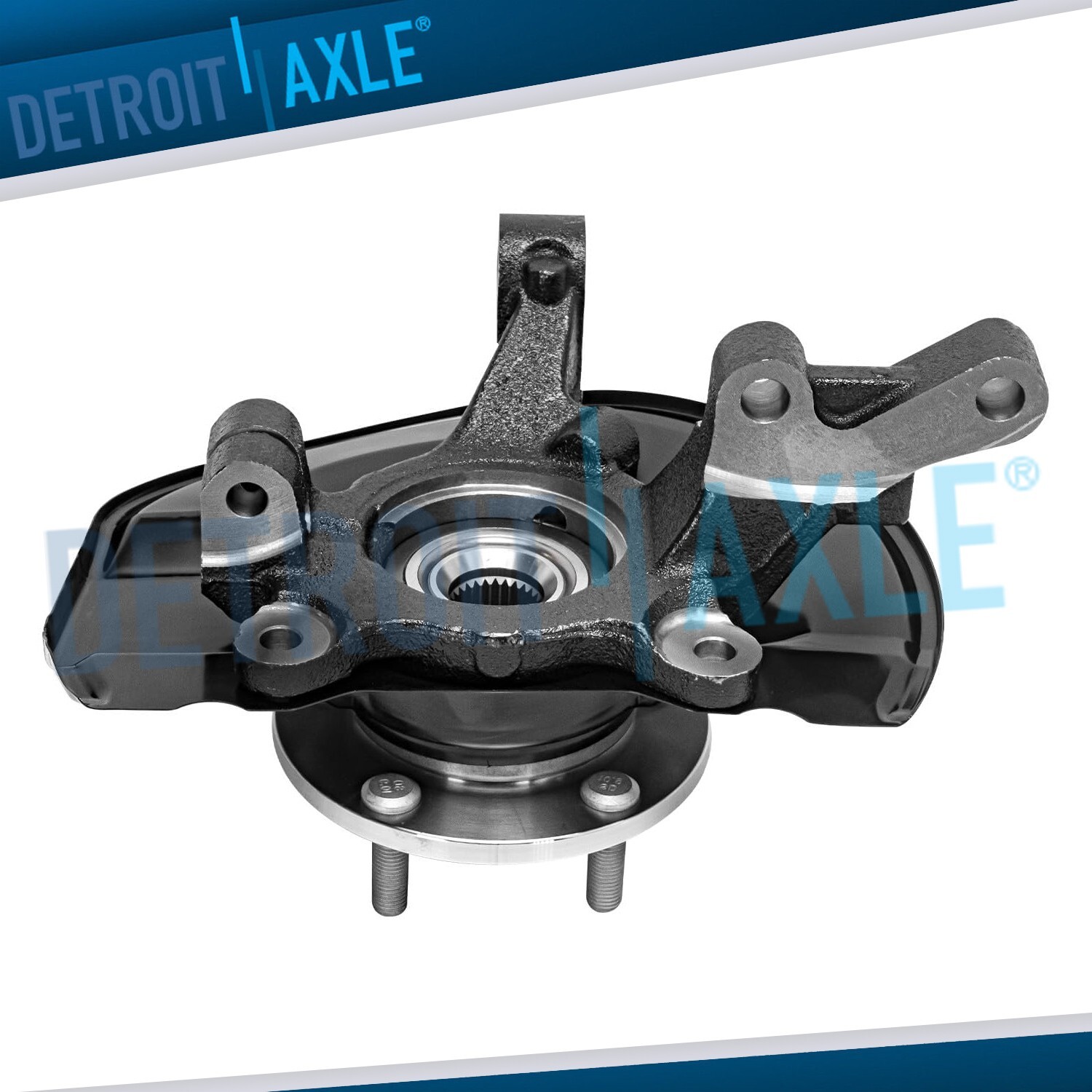 Front Left Steering Knuckle Wheel Bearing Hub for 2007-2017 Jeep Patriot Compass