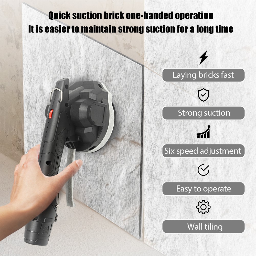 Tile Suction Cup Handheld Vibrator for Easy Tile Installation Tool