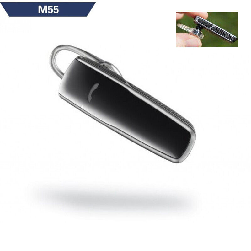 Plantronics M55 Headset Black Wireless Bluetooth Headset