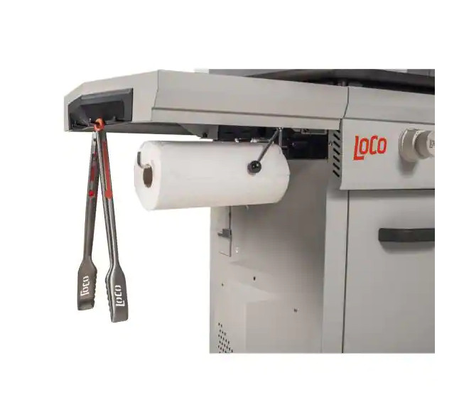 LOCO LCG3ST3C36 36 in. Cooking Space, Close Cart 3-Burner Propane Grill/Griddle