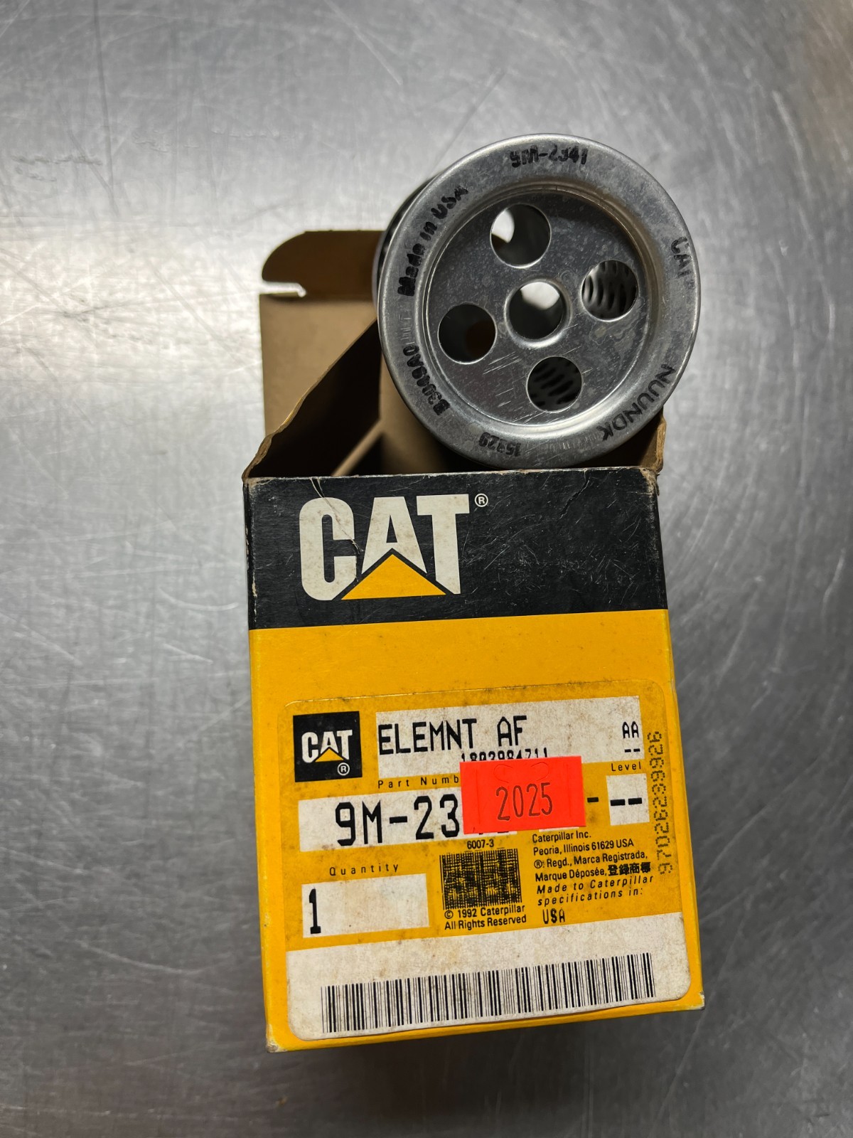 9M-2341 Genuine OEM CAT FILTER ELEMENT Caterpillar 9M2341