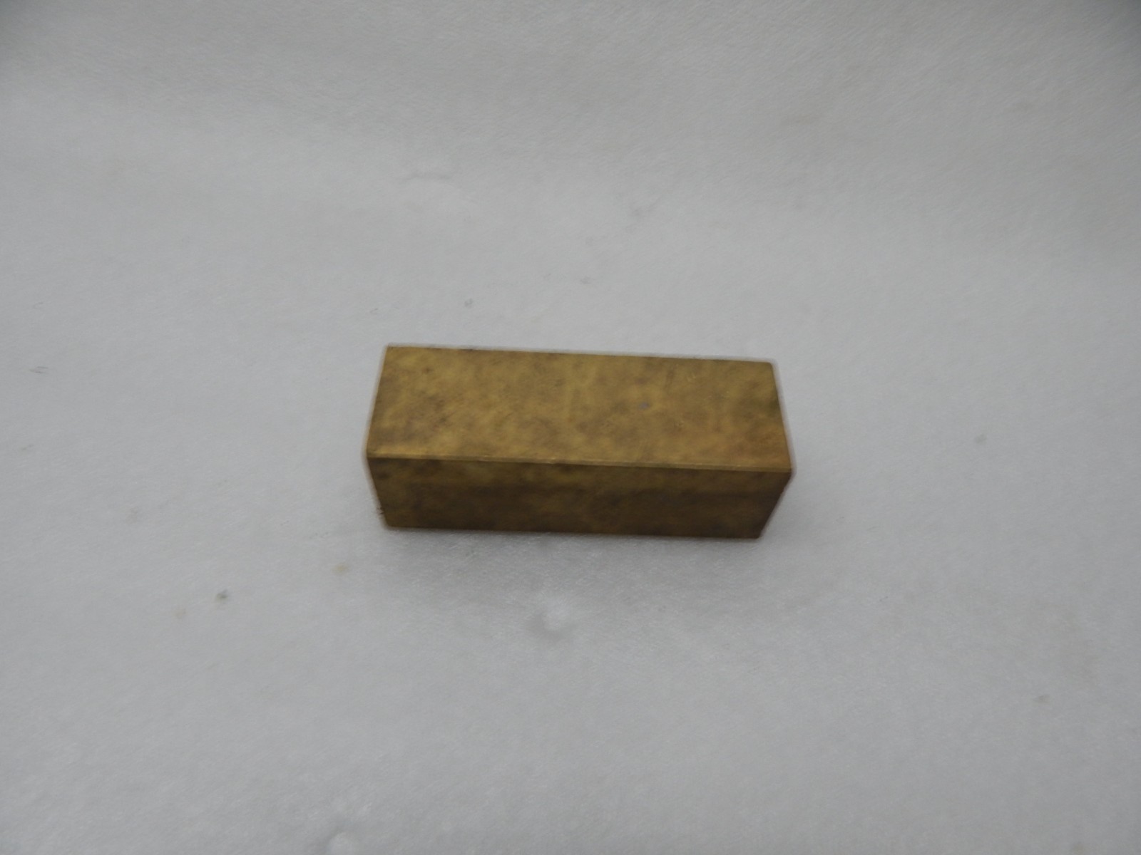 7/8" x 7/8" C360 Square Brass Bar Free Cutting, Mill Stock Price by the inch