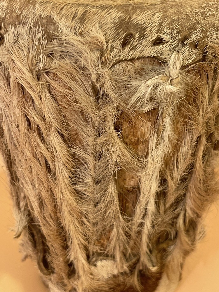 A small vintage hand drum