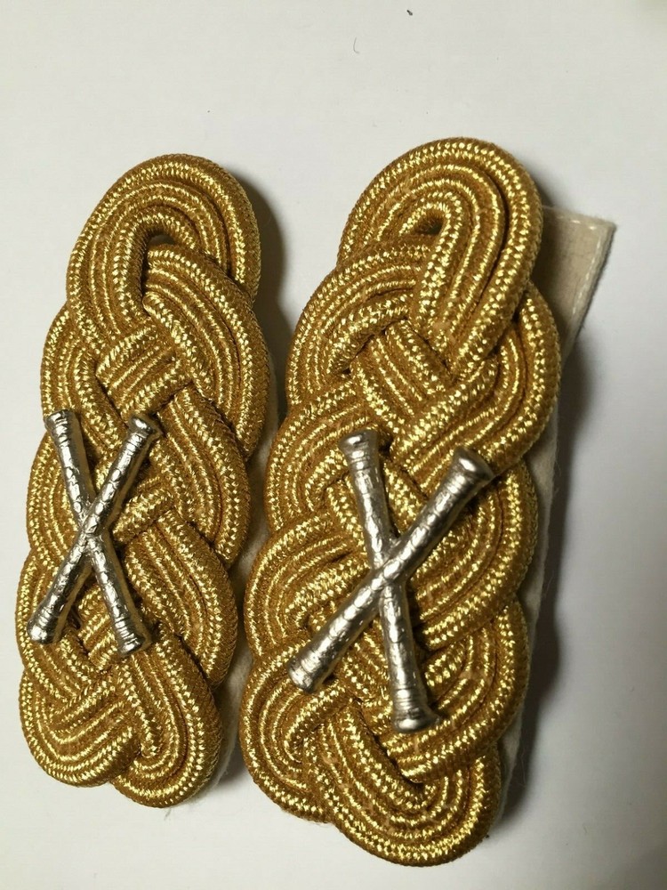GERMAN WW2 LUFTWAFFE Feld Marshall shoulder Boards with Battons