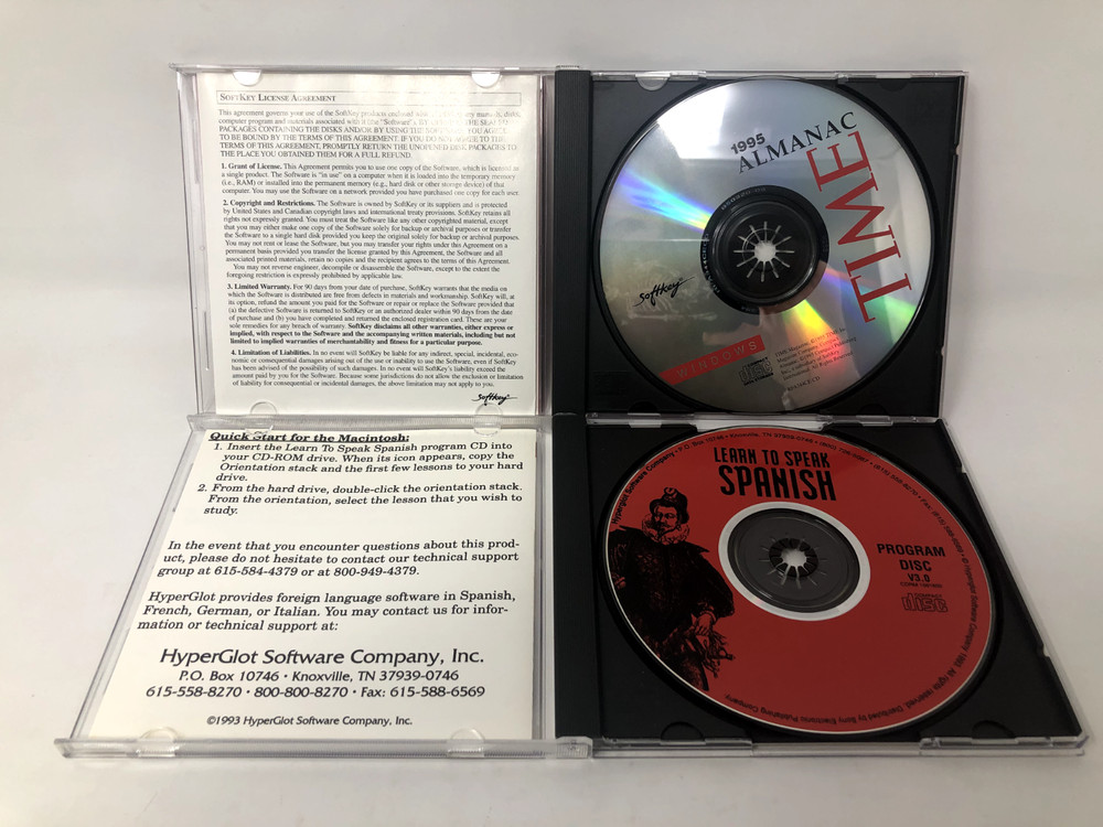 Microsoft Windows 95 and Earlier Reference Bundle Phone Search, Time Magazine CD