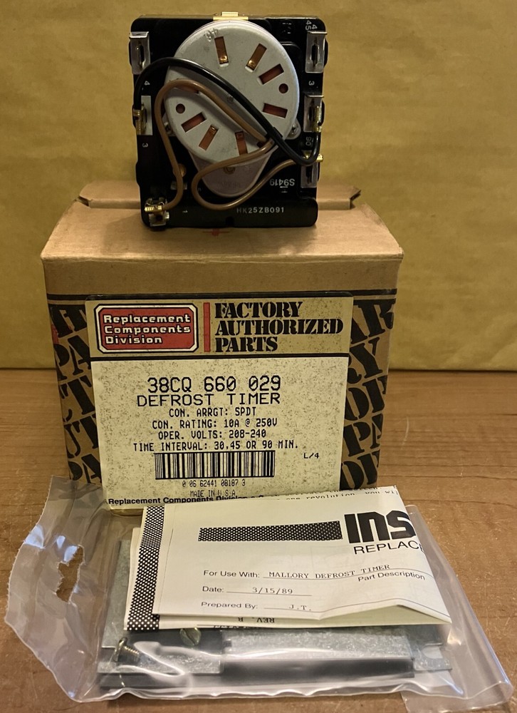 Carrier 38CQ 660 029 Defrost Timer  NOS