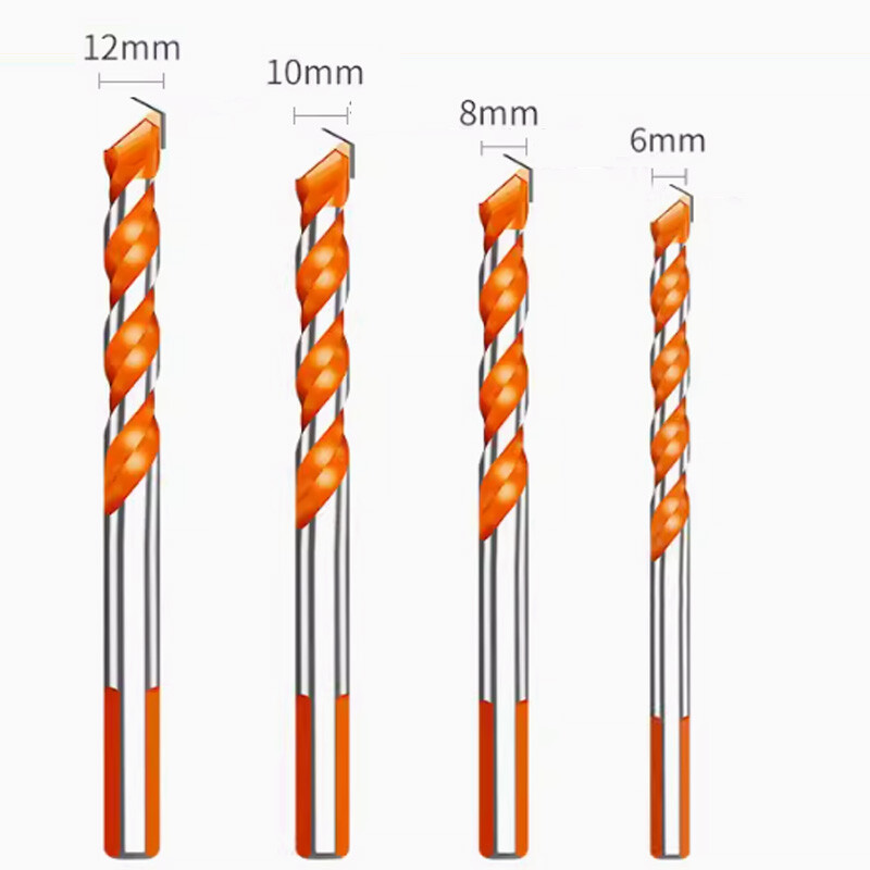 Fit for Multi Construction Twist Drill Bits Masonry Concrete Wood Drill Bit Tile