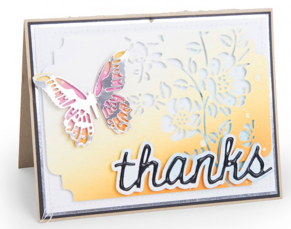 Sizzix Thinlits Mixed Media #5 3pk set #662688 Retail $24.99 designer Tim Holtz