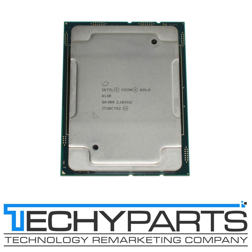 Intel SR3B9 Xeon Gold 6130 2.1Ghz 16-Core 22MB L3 Cache LGA3647 Processor CPU