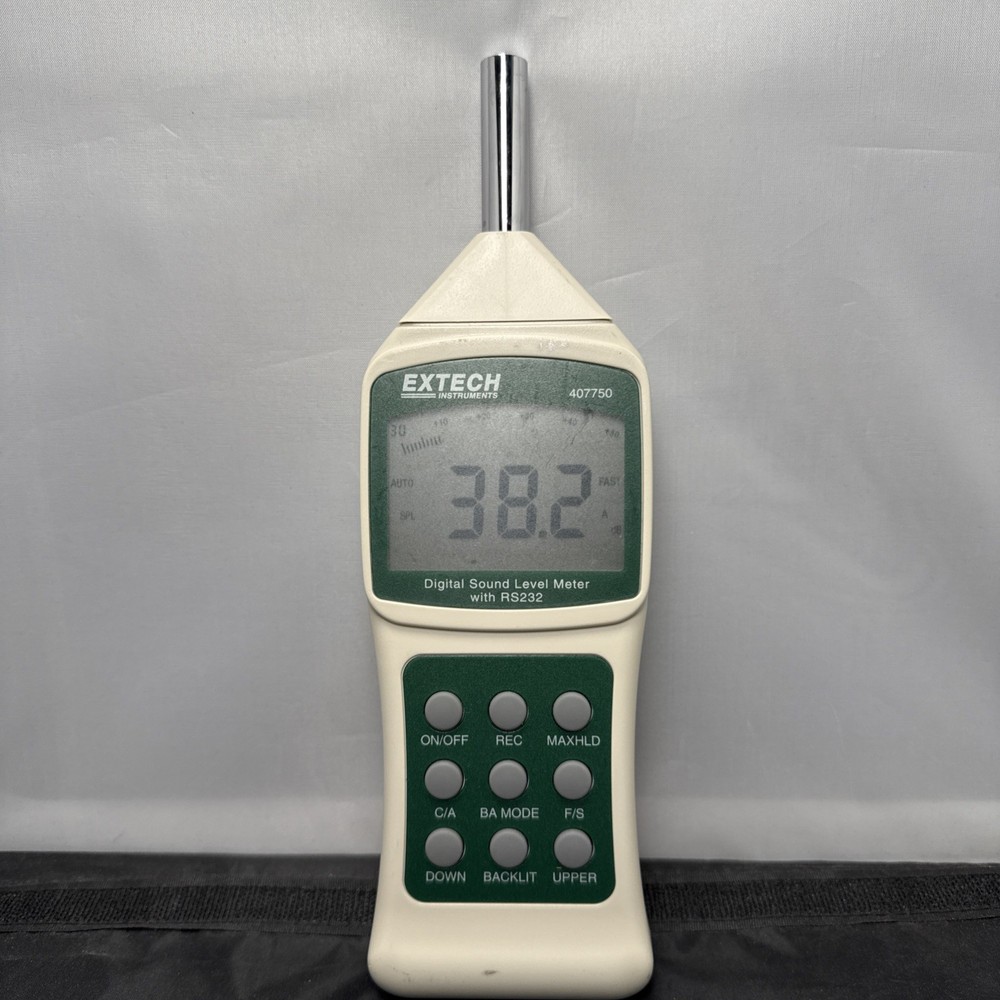 Extech Instruments 407750 Digital Sound Level Meter with RS232