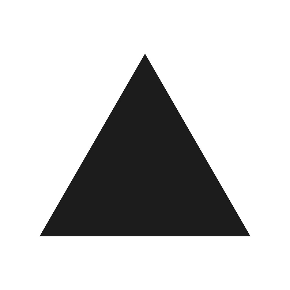 Triangle Shape vinyl decal Triangle laptop car sticker