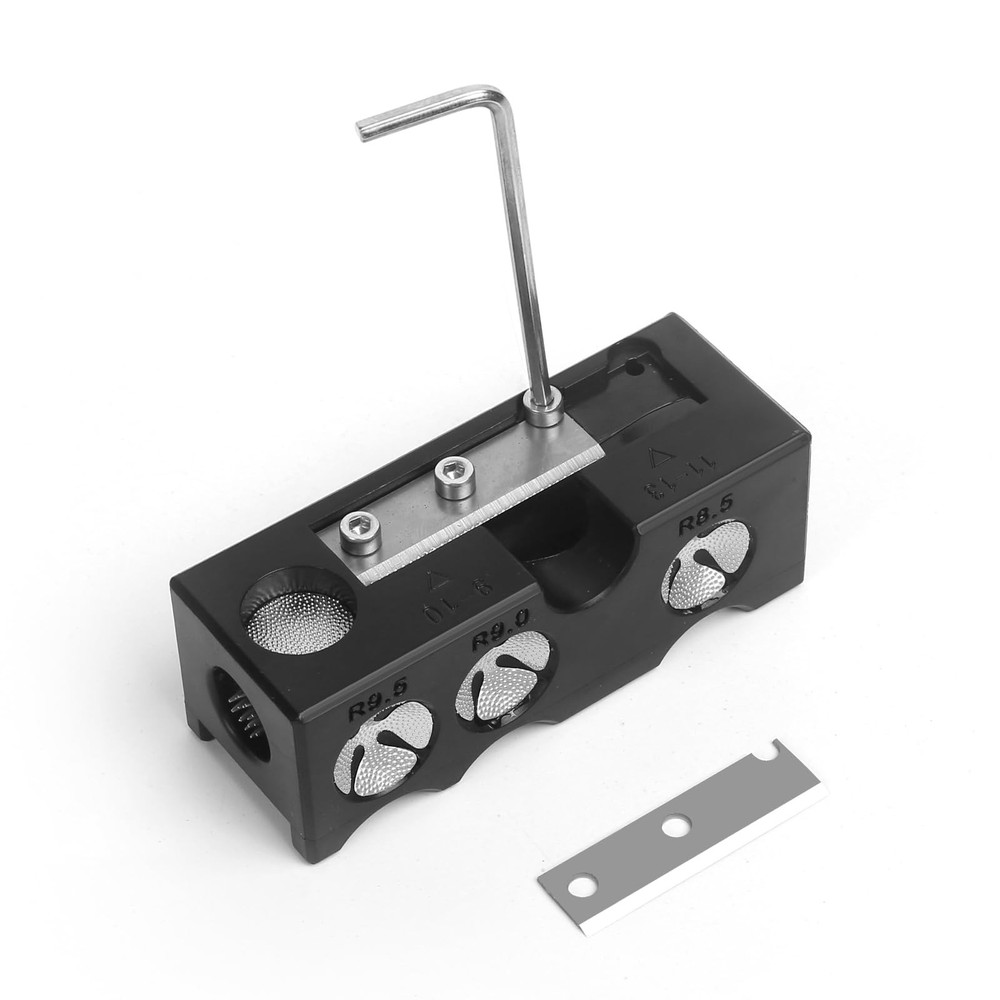 Vefungyan Pool Cue Tips Replacement Kit: 11 in1 Billiards Tip Black