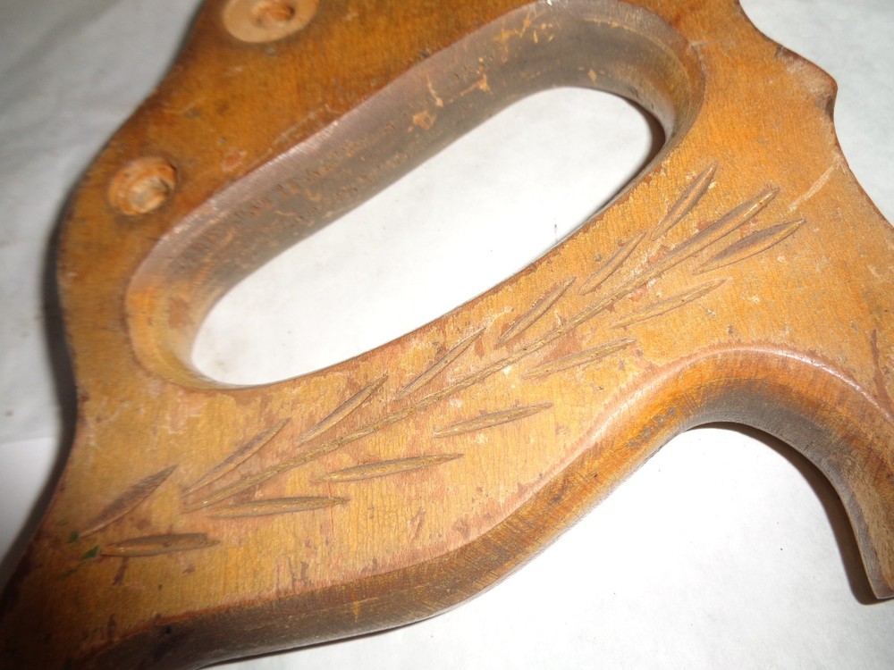 Wooden Carpenters Saw Handle - 4 Bolt Pattern ***HANDLE ONLY***