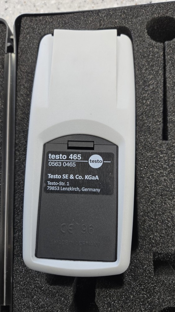 Testo 465 Non-Contact Tachometer, with Case