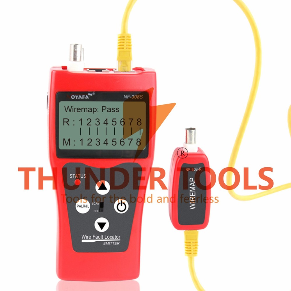 Thunder Tools NOYAFA Multi-functional LCD Network Cable Tester High