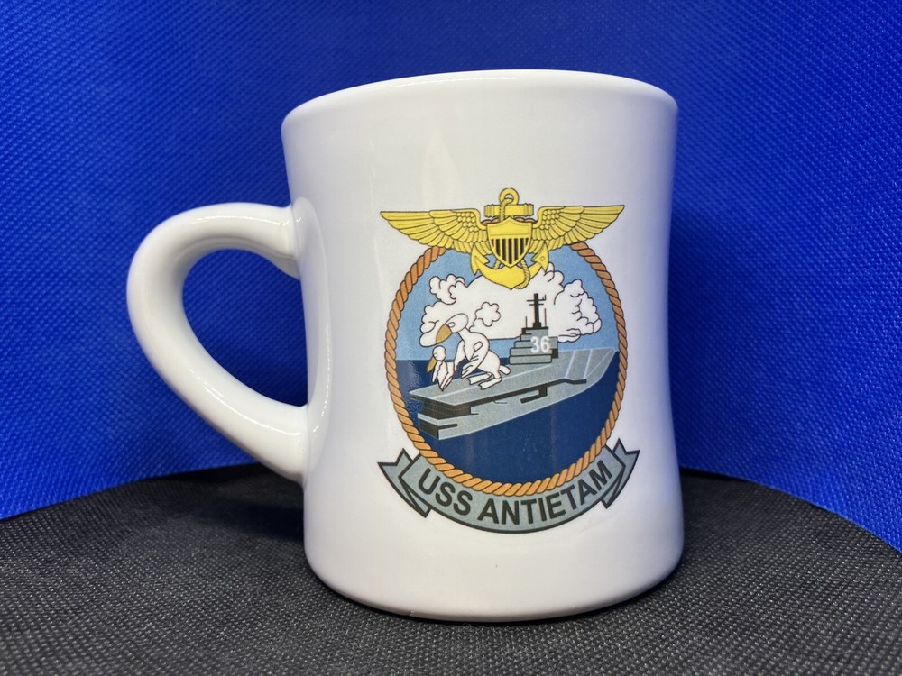 Victory Mug, USS ANTIETAM (CV-36)