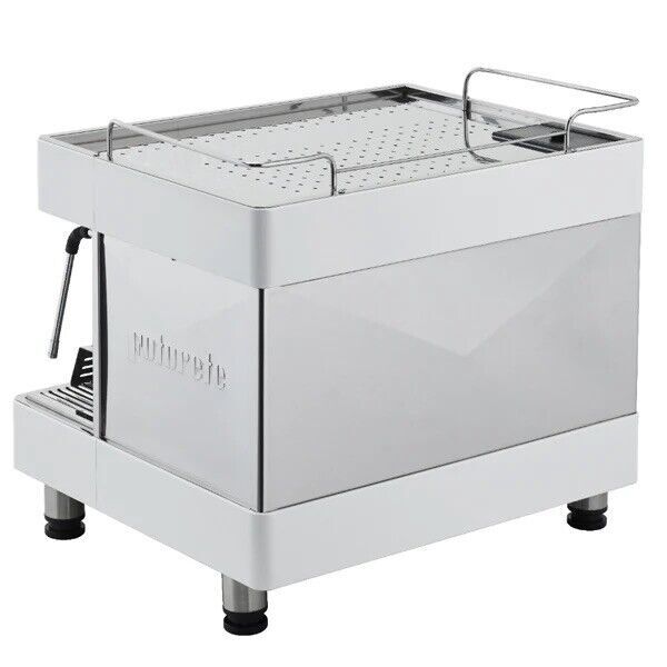 FUTURETE HORIZONT COMPACT 2 GROUP NEW WHITE TANKED ESPRESSO COFFEE MACHINE CAFE