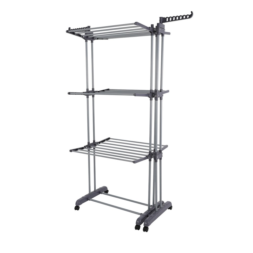 Foldable Clothes Drying Rack, Foldable Drying Rack, 3-Tier Folding Drying Rack