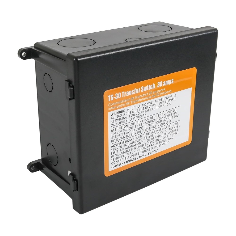Automatic 30 Amp Transfer Switch for RVs – Time Delay Power Switching Solution