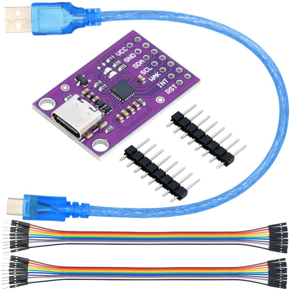MTDELE CP2112 Debug Board Tyce-C USB to SMBus I2C Communication Module with...