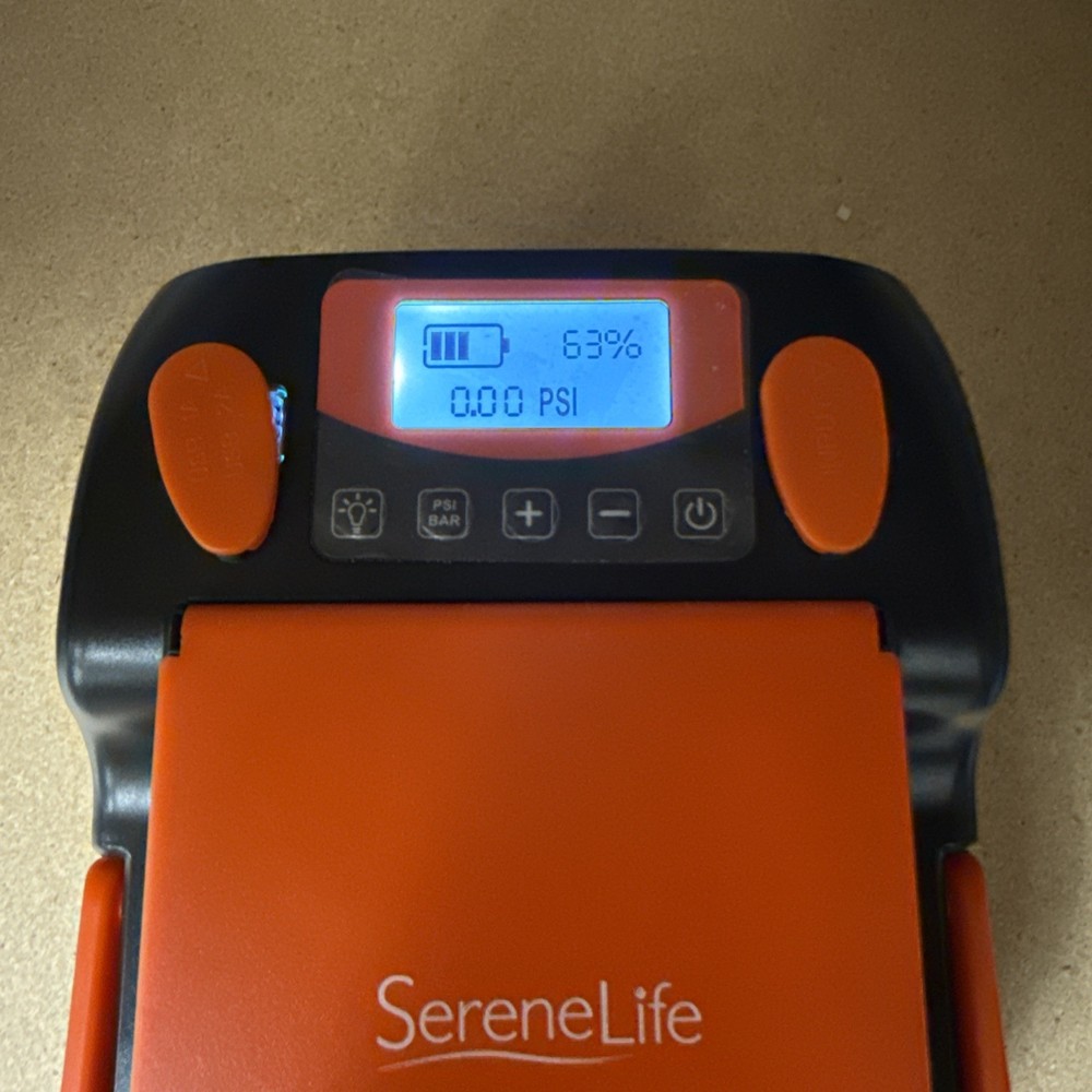 SereneLife Inflatable Paddle Board Pump Compressor - 16PSI *open Box*