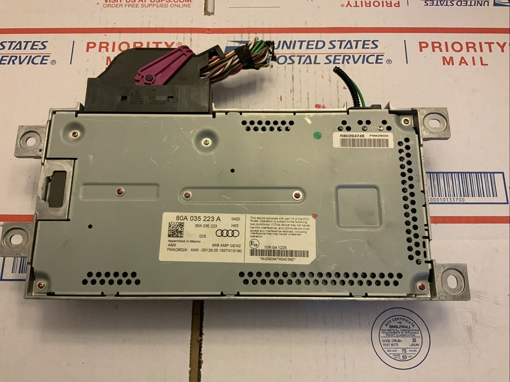 CONTROL PANEL 80A035223A 2018-2021 AUDI Q5 AUDI