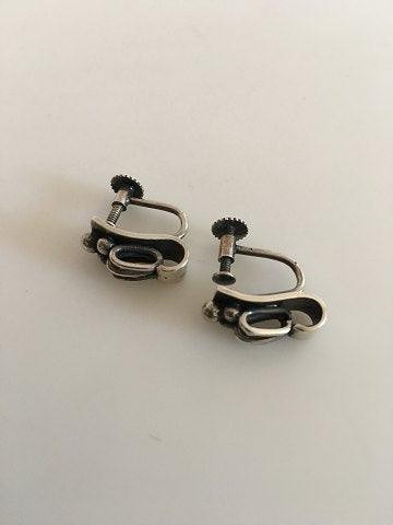 Hans Hansen Sterling Silver Earrings