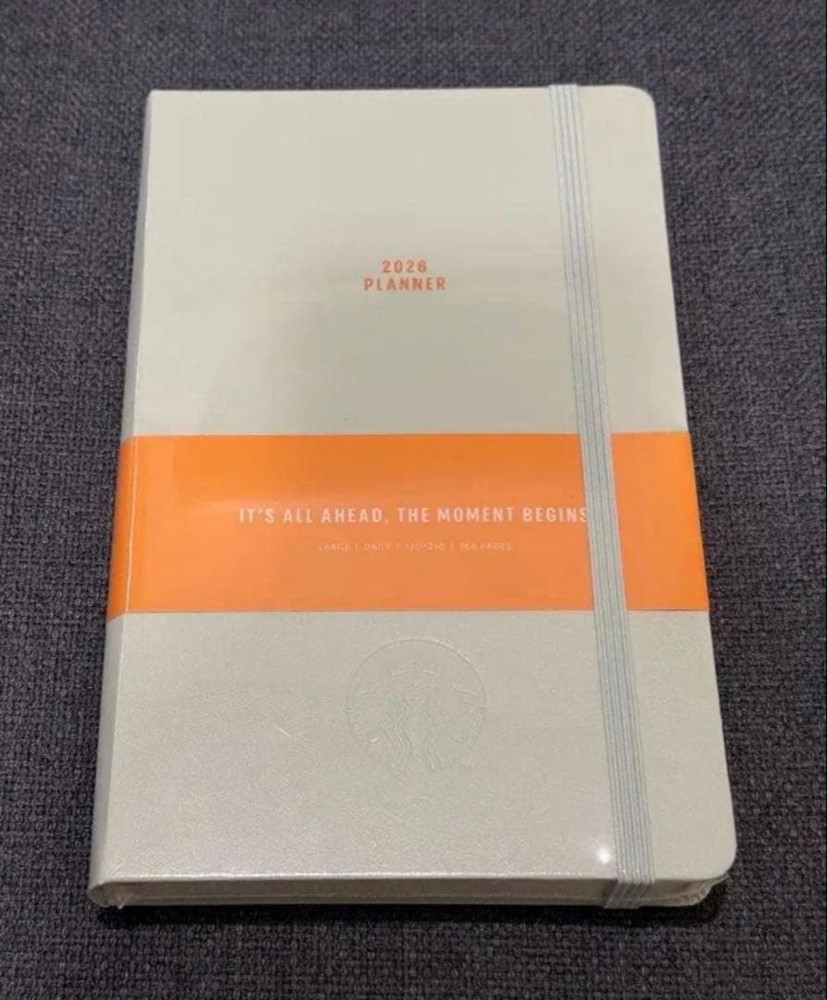 Korea Starbucks Limited 2026 Notebook Diary Light Green
