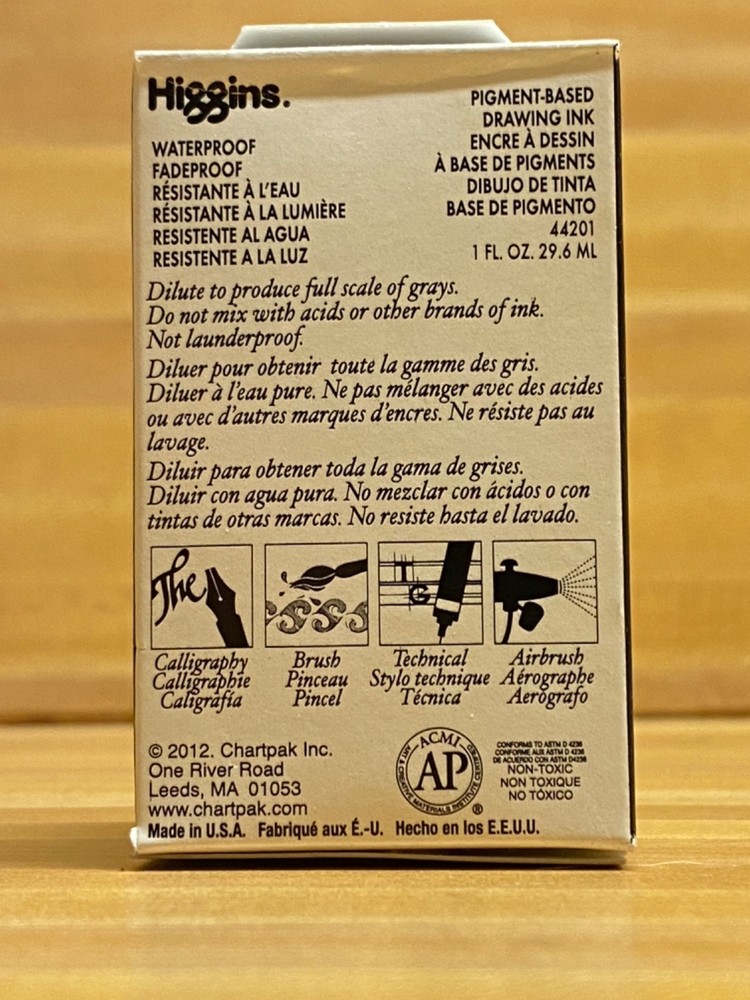 Single Twisted Scriber Tool Needle for Intaglio and Dry Point Etching: with Ink