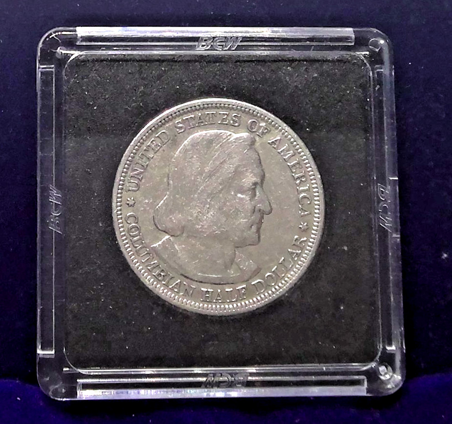 1893 Chicago Columbian Exposition Half Dollar .90 Silver