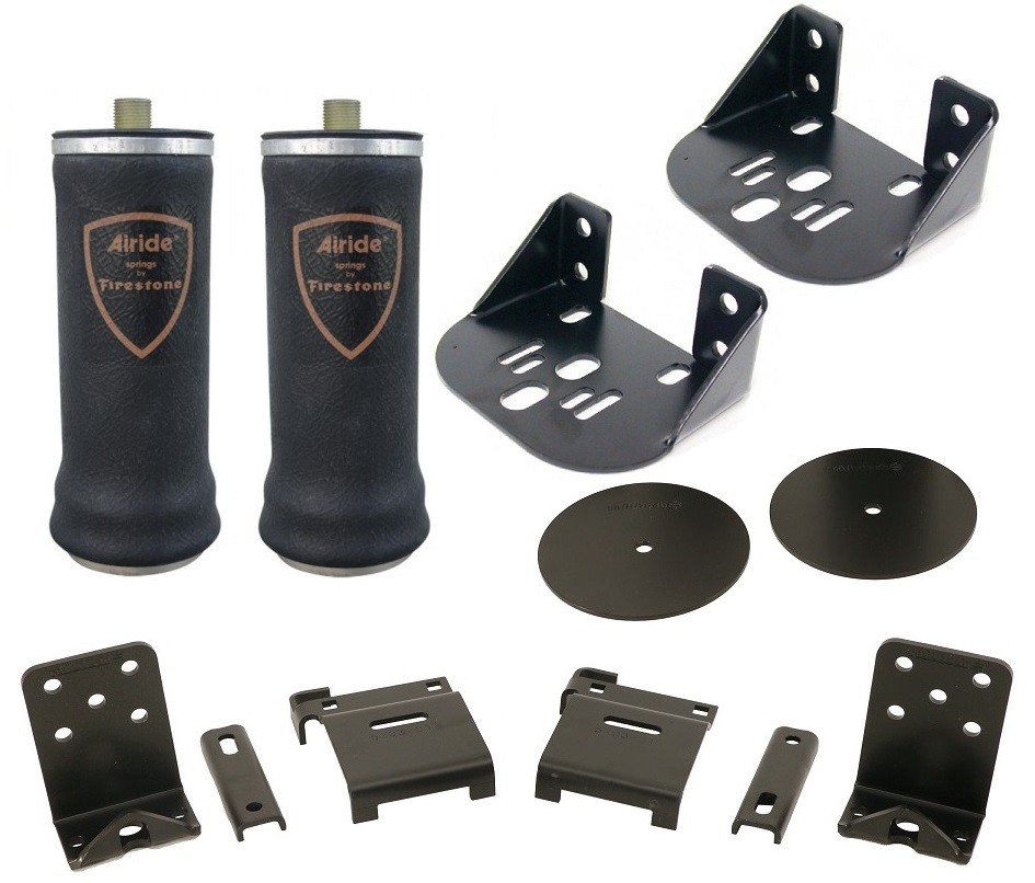 Ridetech 19002002 AIRoverLeaf Rear 2000lb Air Springs Brackets for 2.5" Leaf Kit
