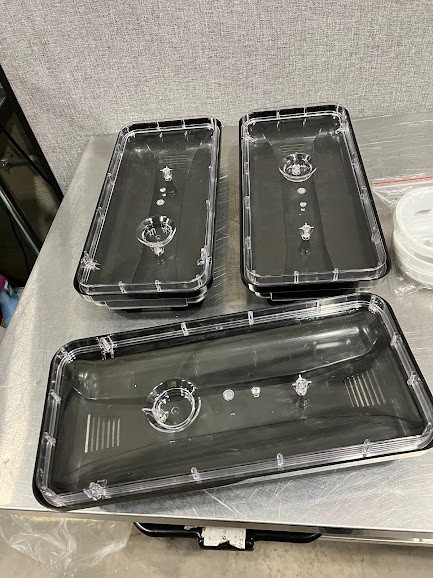 Galaxy Triple 3 Gallon Bowl Refrigerated Beverage Dispenser - 120V