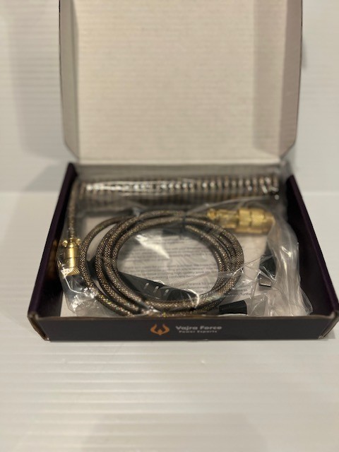 Vajra Force Pro Custom Double Sleeve 8cm Glittering Coil Kb Cable