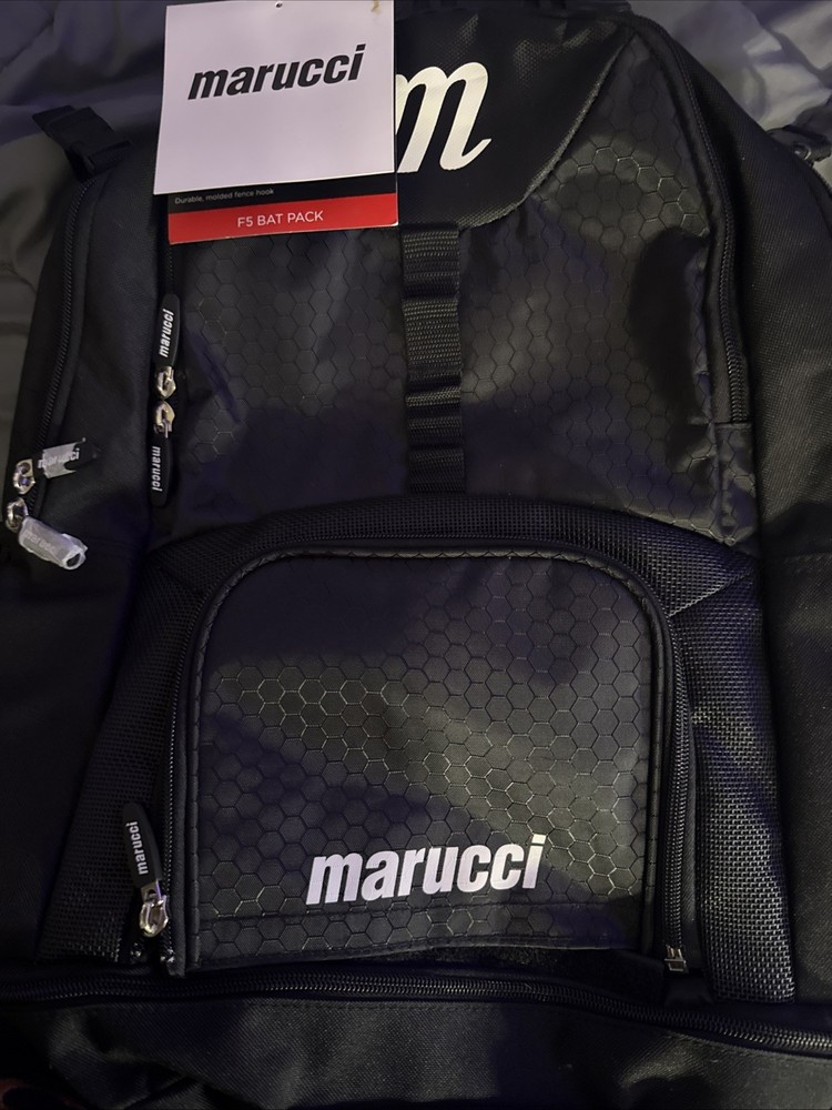 Marucci Baseball Or Softball Backpack Black Bag